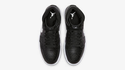 Air Jordan 1 Mid Black White | Where To Buy | DV0991-001 | The Sole ...