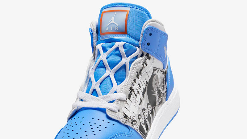 Air Jordan 1 Mid GS Game Winner DR6492-100 Detail