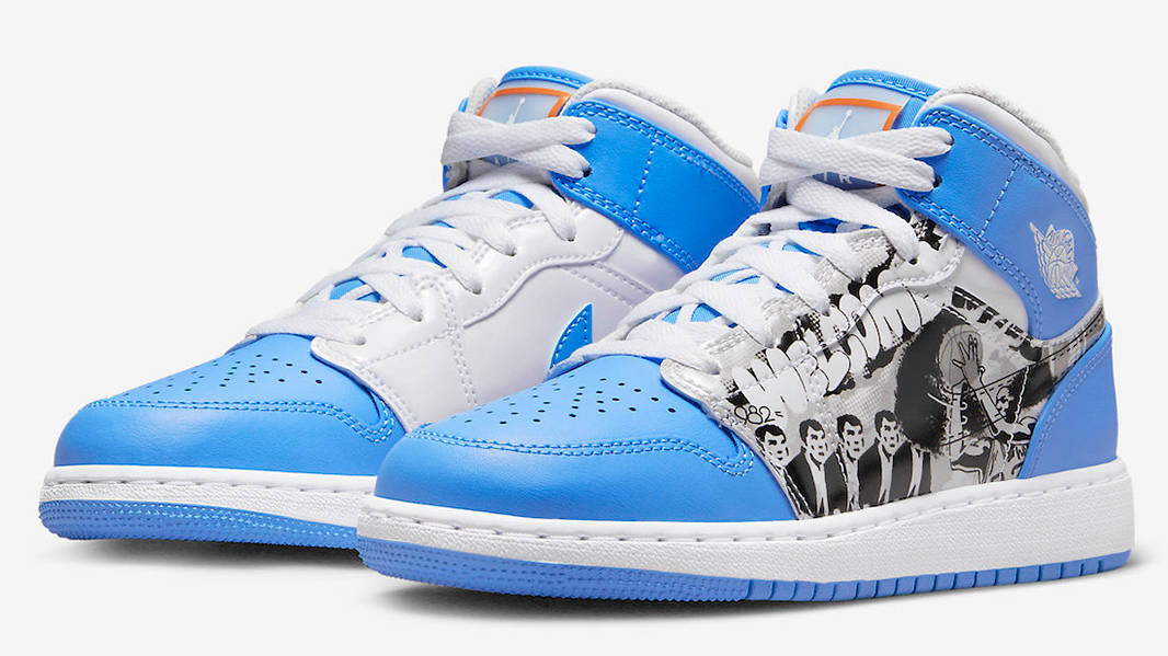 Air Jordan 1 Mid GS Game Winner DR6492-100 Side