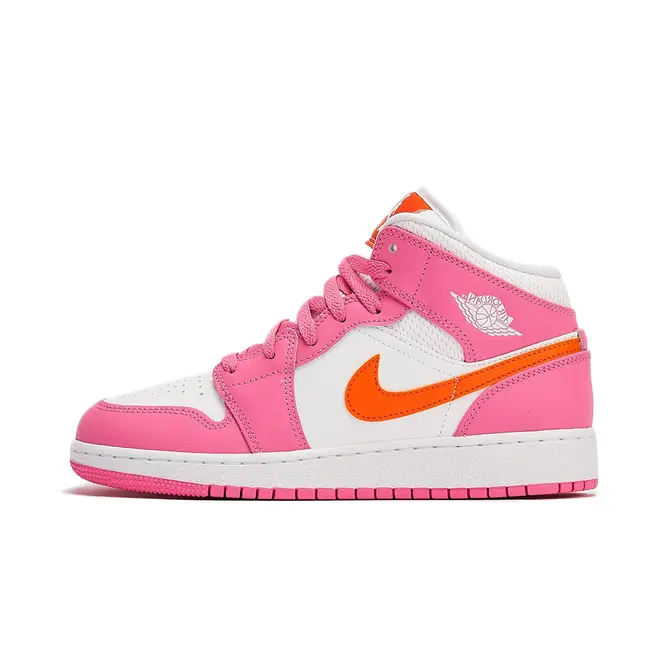 Air Jordan 1 Mid GS Pinksicle | Where To Buy | DX3240-681 | The Sole ...