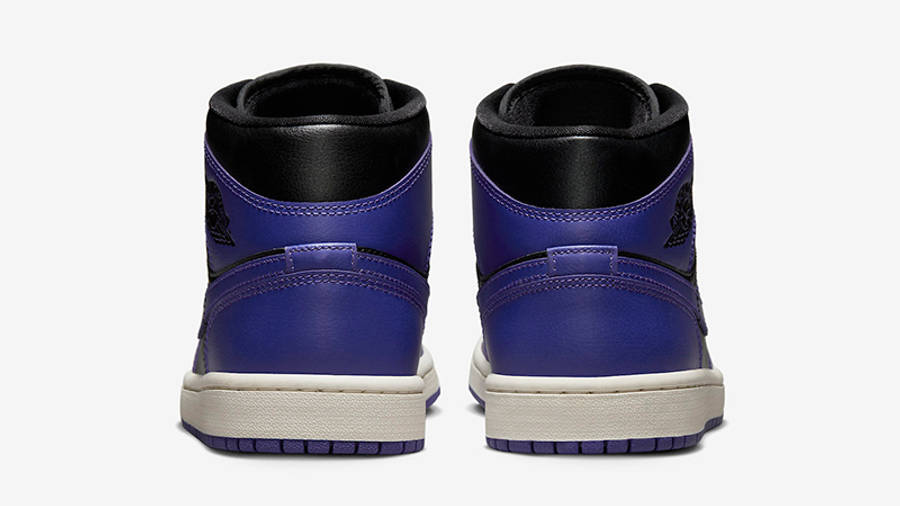 Air Jordan 1 Mid Purple Black | Where To Buy | BQ6472-051 | The Sole ...