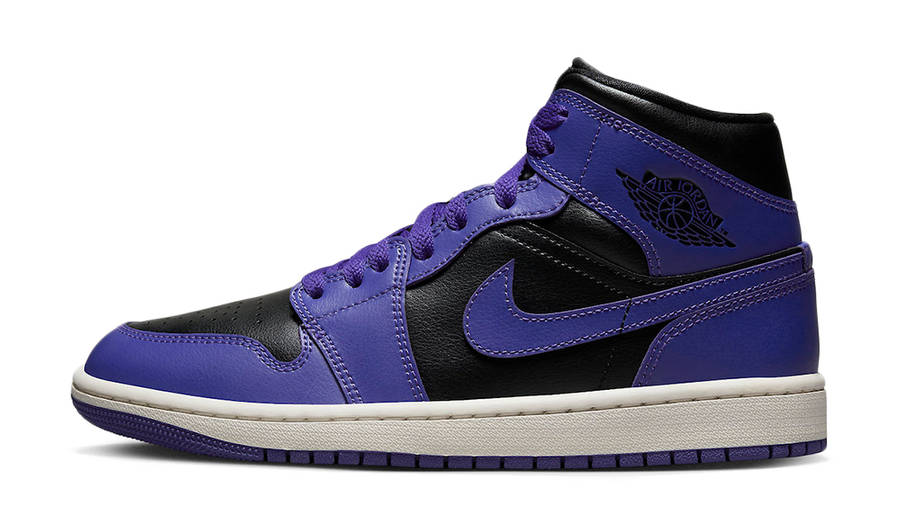 Air Jordan 1 Mid Purple Black Where To Buy Bq6472 051 The Sole