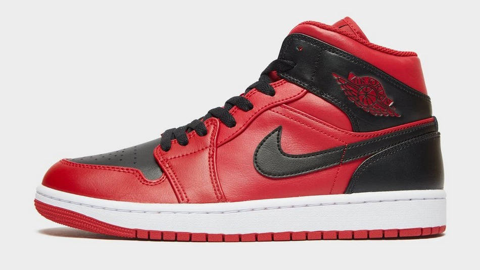 air jordan 1 mid reverse bred