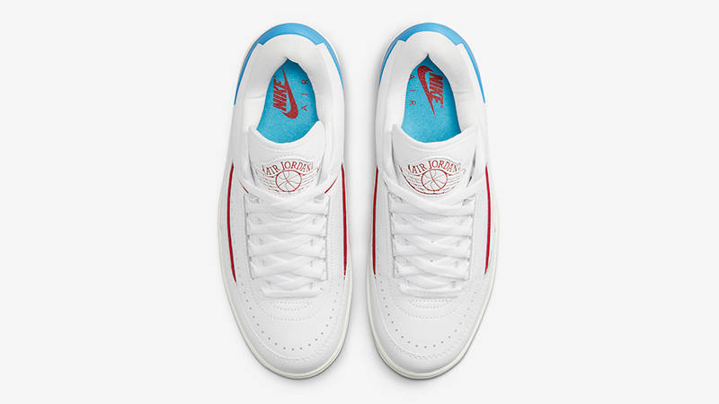 Air Jordan 2 Low UNC to Chicago DX4401-164 To