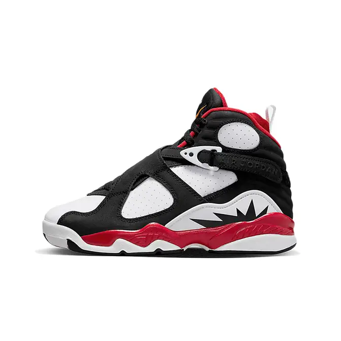 Black and red clearance jordan 8