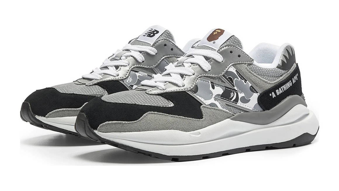 The BAPE x New Balance 57/40 Collaboration Now Has a Release Date The
