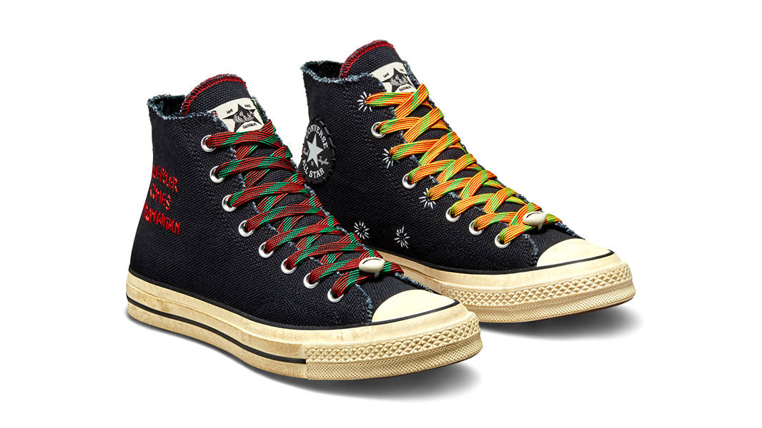 Barriers x Converse Chuck 70 High Black A01786C Side