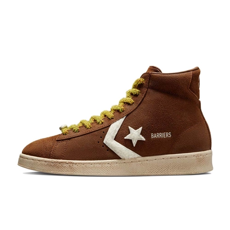 Barriers x Converse Pro Leather High Brown