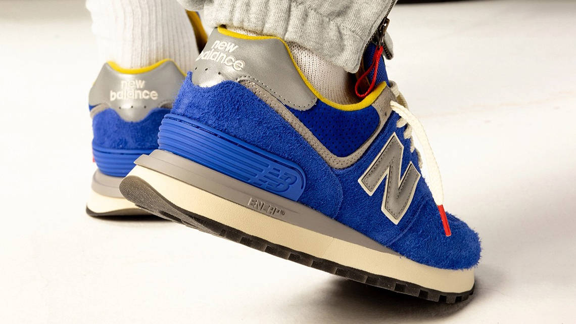 Bodega x New Balance 574 Legacy Blue