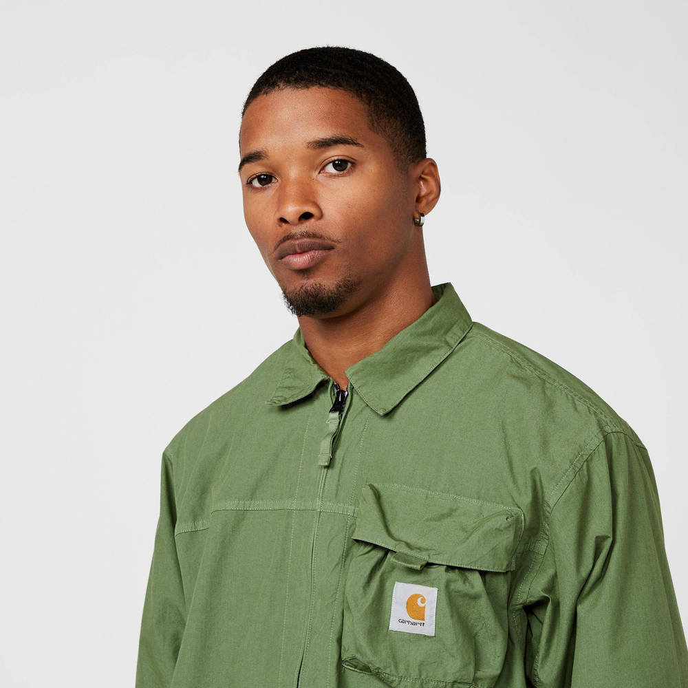 Carhartt WIP Berm Shirt Green face