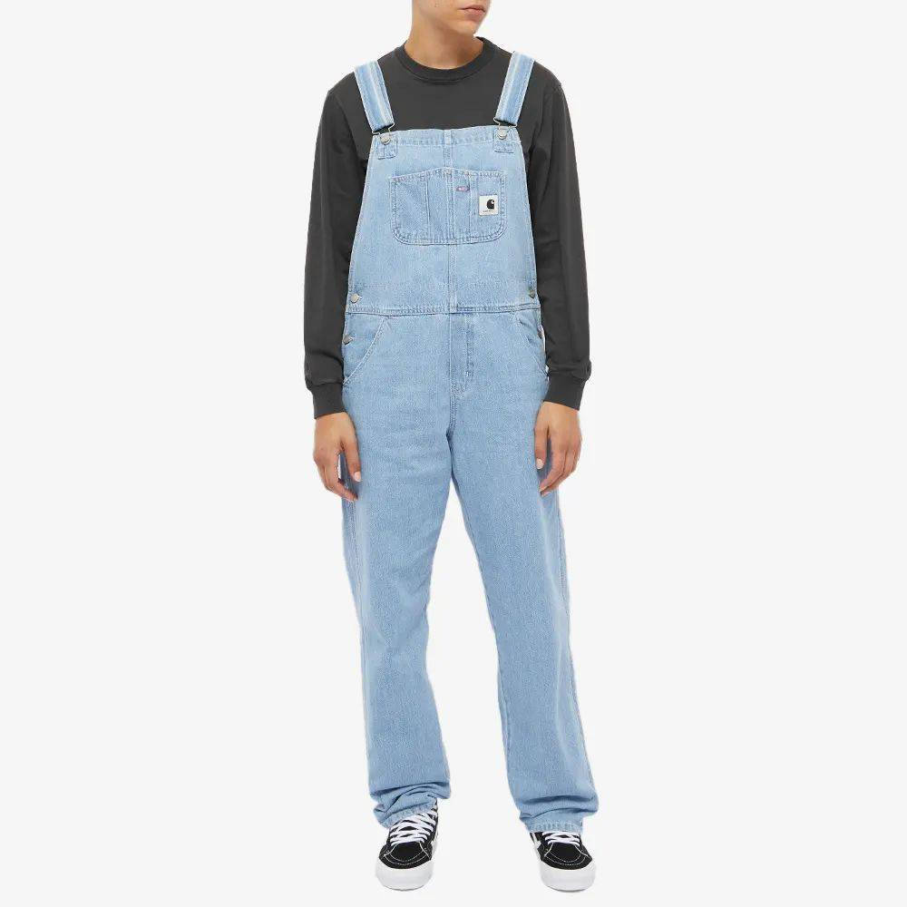 Carhartt WIP Bib Overall Straight Blue The Sole Supplier