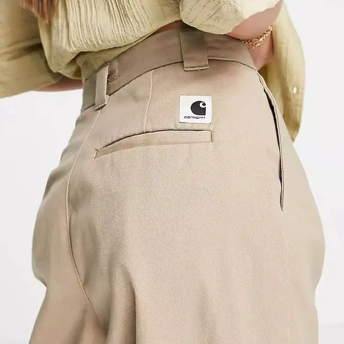 Trousers Carhartt Beige size 32 UK - US in Cotton - 42008849