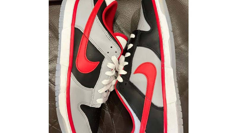 CAU x Nike Dunk Low Black Red First Look Top