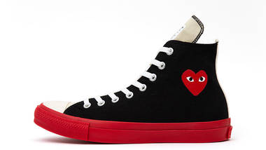 Comme des Garcons Play x Converse Chuck Taylor All Star High Black Red