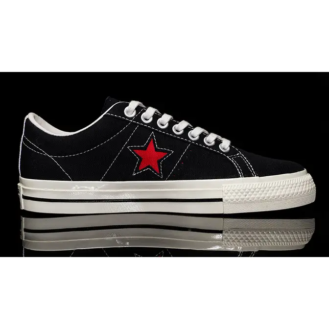 Converse 165859C PRO LEATHER VULC Converse One Star Low Black A01791C Side 2