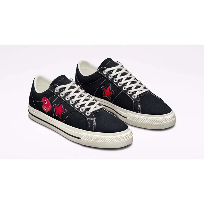 Converse 165859C PRO LEATHER VULC Converse One Star Low Black Front