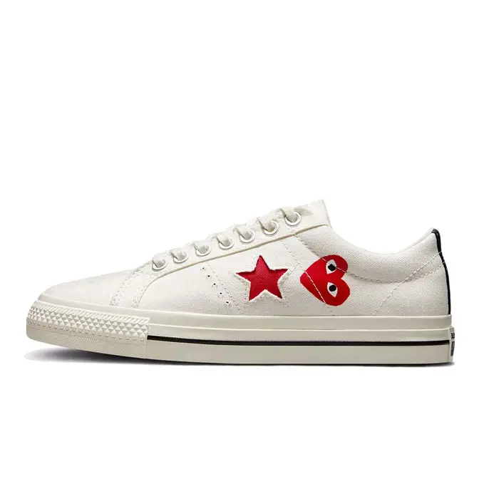Comme des Garcons Play x Converse One Star Low White | Where To Buy ...