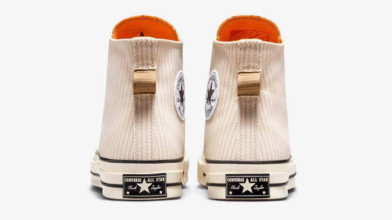 Converse Chuck 70 Hickory Stripe Desert Sand Back