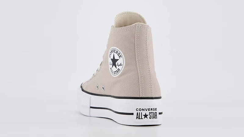 Converse Chuck Taylor Lift Platform High Papyrus Back