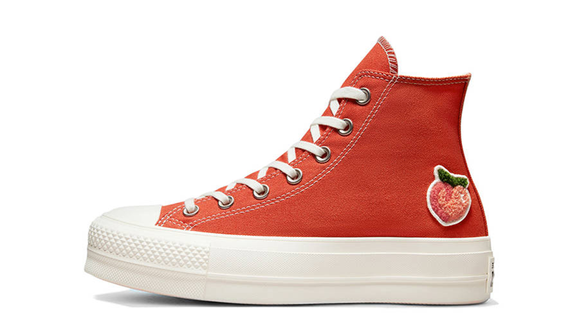 Converse Chuck Taylor Lift Platform High Peaches Orange