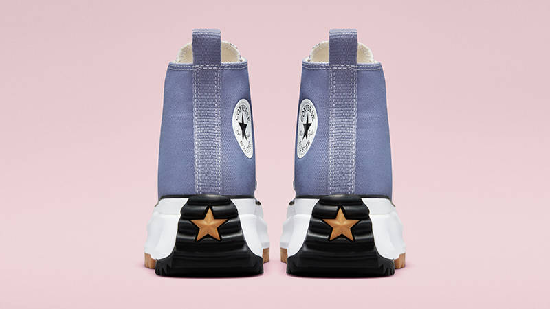Converse Run Star Hike High Slate Lilac A03702C Back