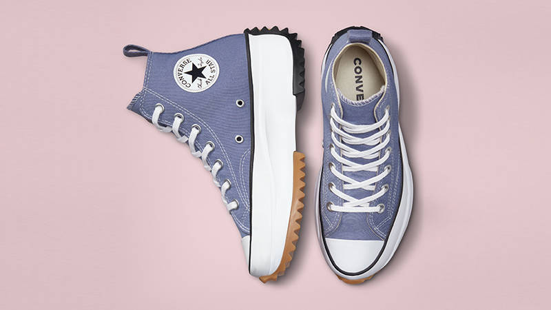 Converse Run Star Hike High Slate Lilac A03702C Top