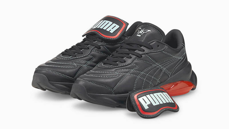 DUA LIPA x PUMA Cell Dome King Black Poppy Red 387289-01 Side 2