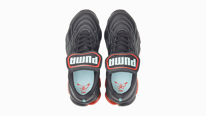 DUA LIPA x PUMA Cell Dome King Black Poppy Red 387289-01 Top