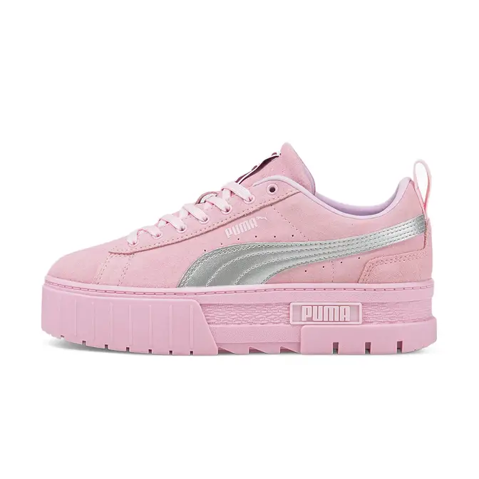 DUA LIPA x PUMA Mayze Pink Metallic Silver Where To Buy 388738 01 The Sole Supplier