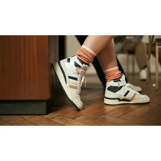 END x adidas Forum Varsity High White Navy | Where To Buy | HR1526 | The  Sole Supplier