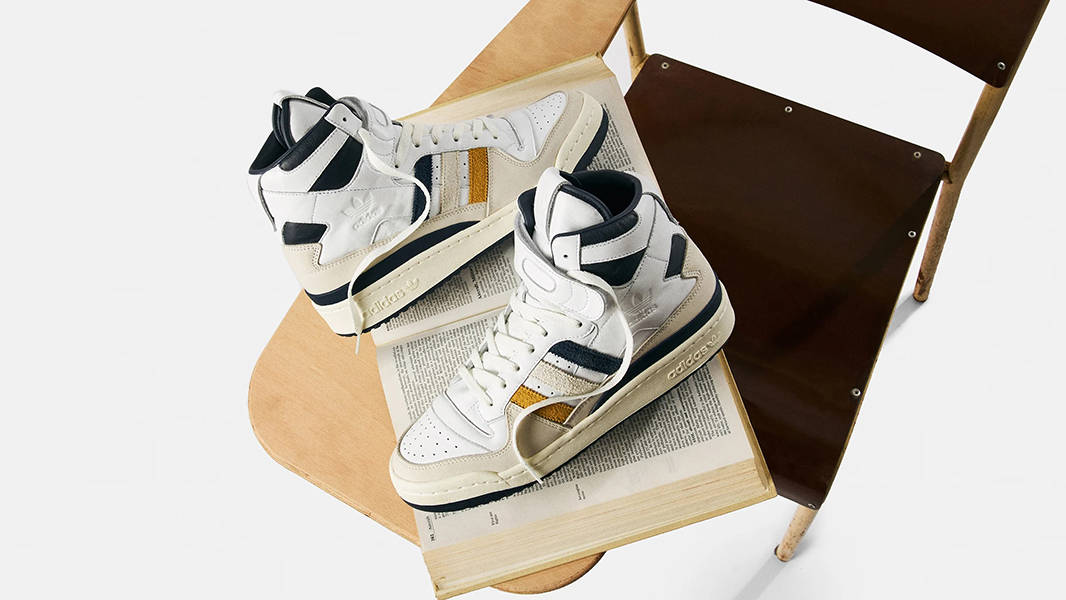 END x adidas Forum Varsity High White Navy | Where To Buy