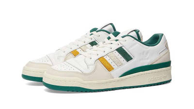 END x adidas Forum Varsity Low White Green Front