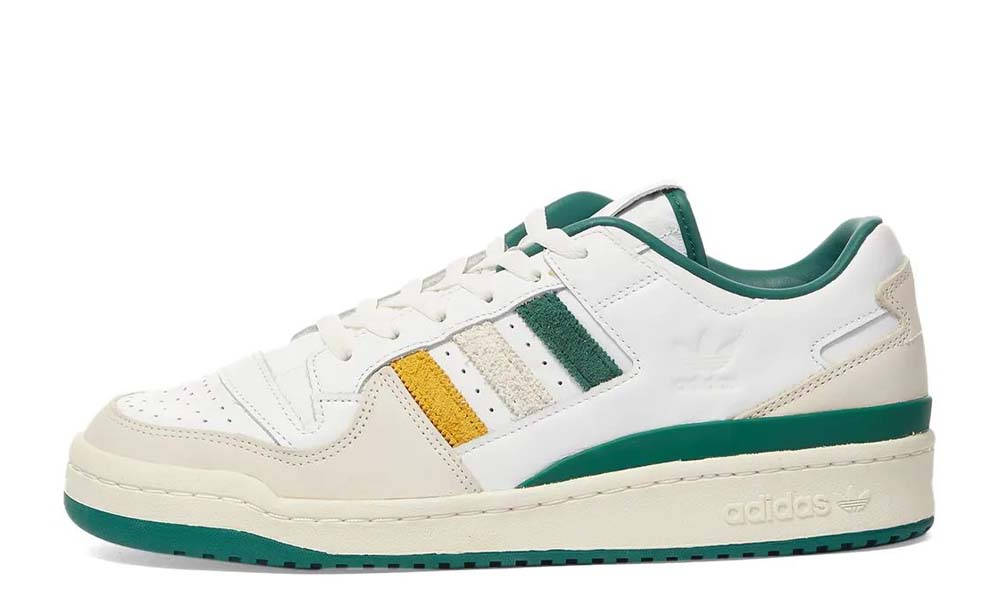 END x adidas Forum Varsity Low White Green