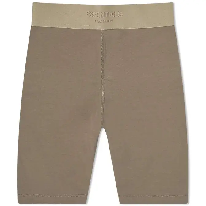 Fear of God Essentials Sports Cycling Short Desert Taupe Feature