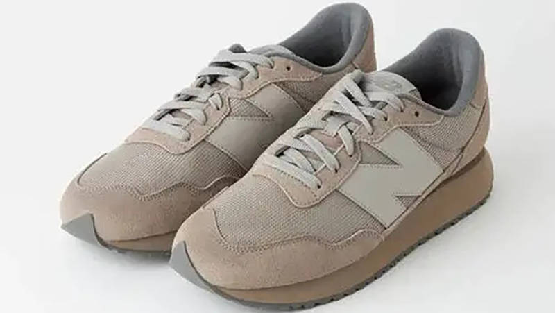 Green Label Relaxing × New Balance 237 Beige MS237GLR Side