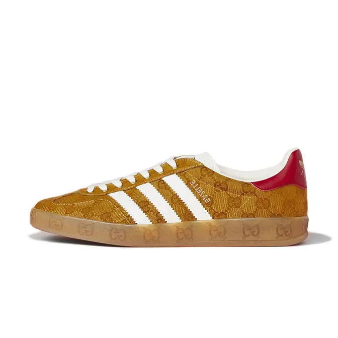 Gucci x adidas Gazelle Mesa White Red | Where To Buy | HQ8850 | The ...