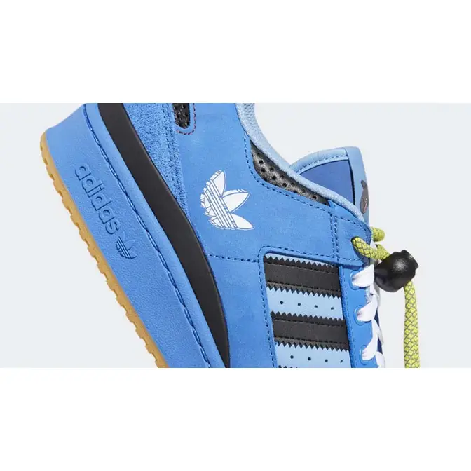 Hebru Brantley x adidas Forum Low Light Blue | Where To Buy