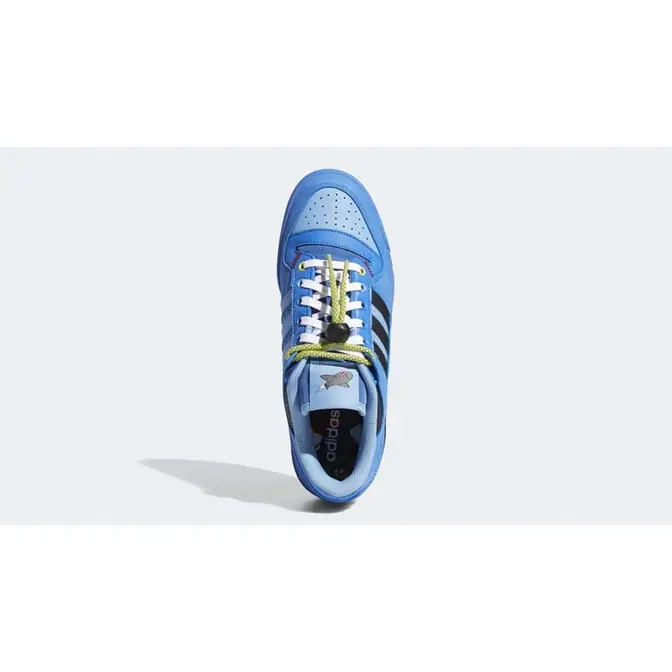 Hebru Brantley x adidas Forum Low Light Blue | Where To Buy