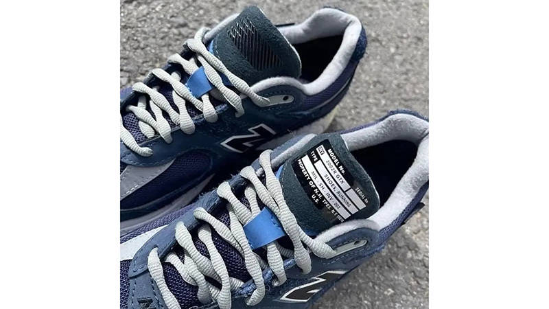 Invincible x N.HOOLYWOOD x New Balance 2002R Navy Detail 3