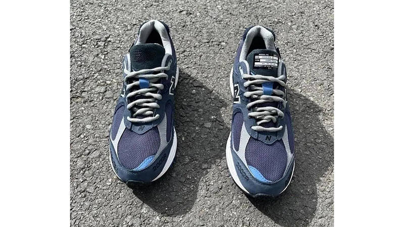 Invincible x N.HOOLYWOOD x New Balance 2002R Navy Front