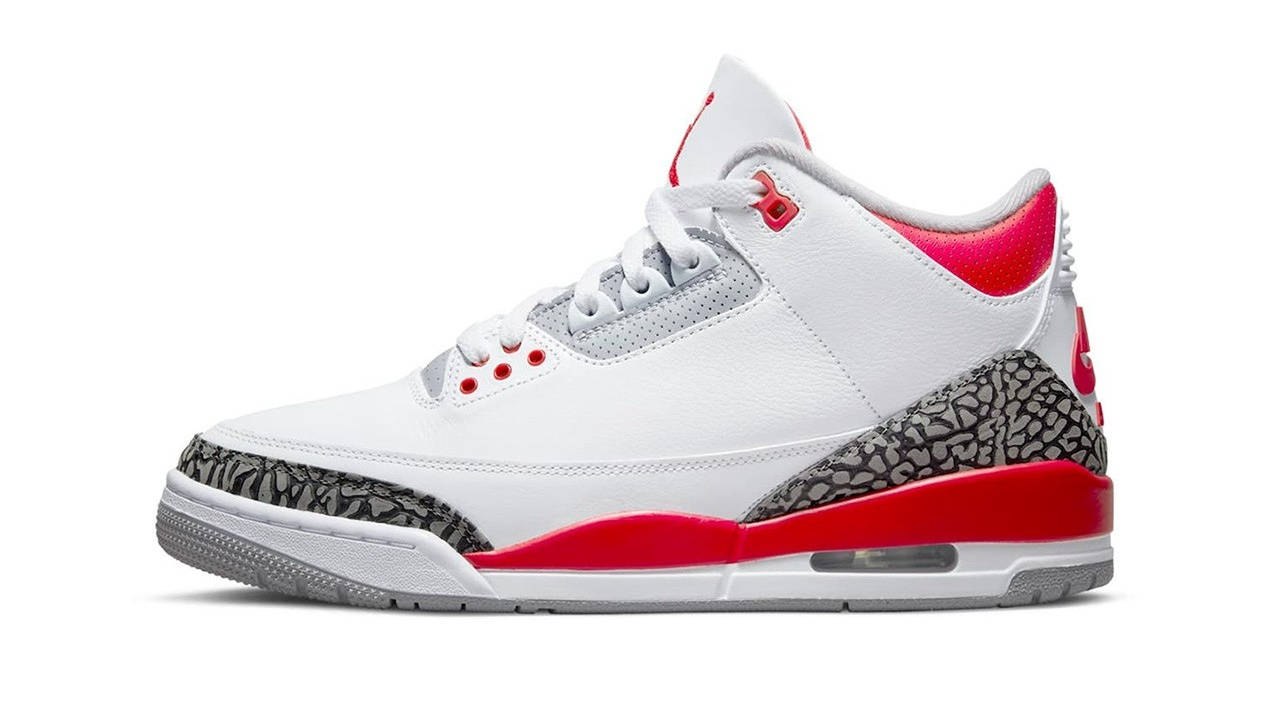 Jordan 3 Fire Red