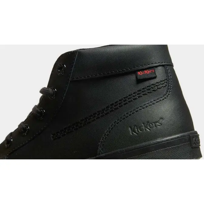 Kickers Tovni Hi Junior Black Closeup