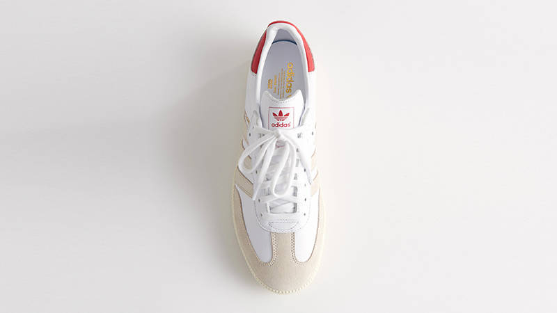 Kith x adidas Samba White Red Top