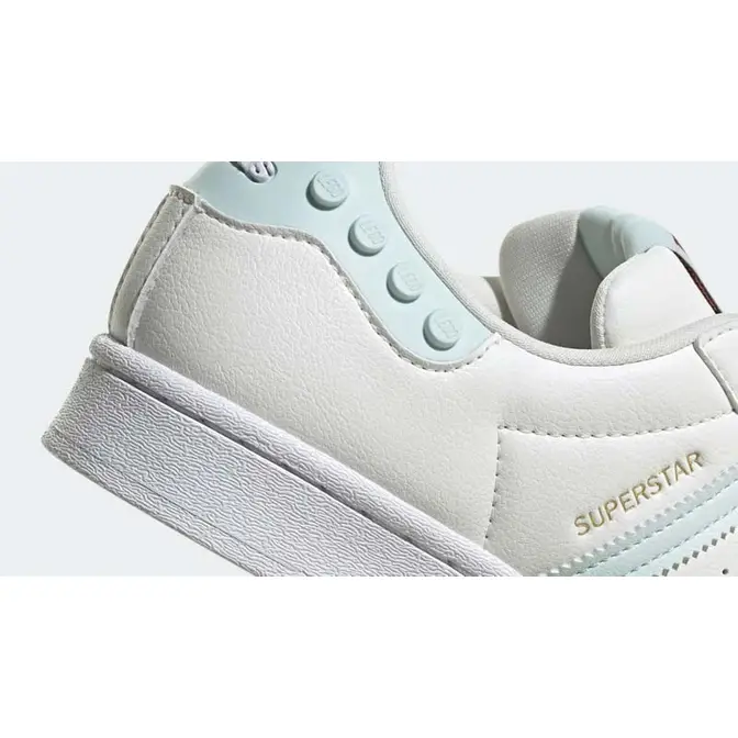 LEGO x adidas Superstar White Ice Mint Where To Buy GX7206 The Sole Supplier