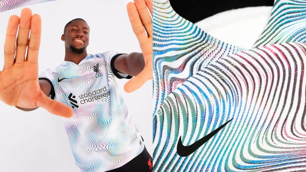 Image via Liverpool F.C. Liverpool F.C. Gets Psychedelic With Its 2022/23 Away Kit