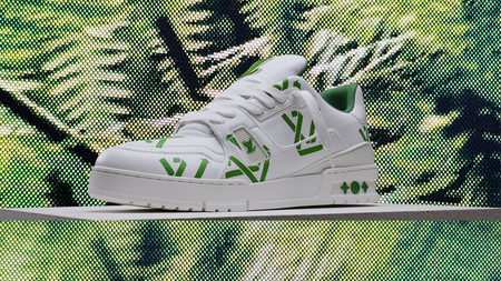 Louis Vuitton's Latest Sustainable Sneaker is The Perfect Air Force 1 Alternative