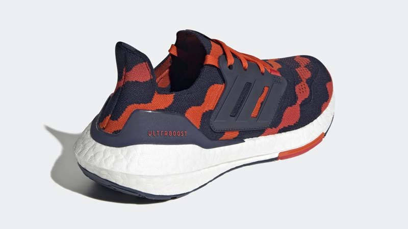 Marimekko x adidas Ultra Boost 22 Lush Red Back