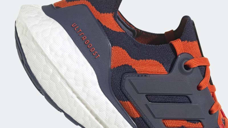Marimekko x adidas Ultra Boost 22 Lush Red Closeup