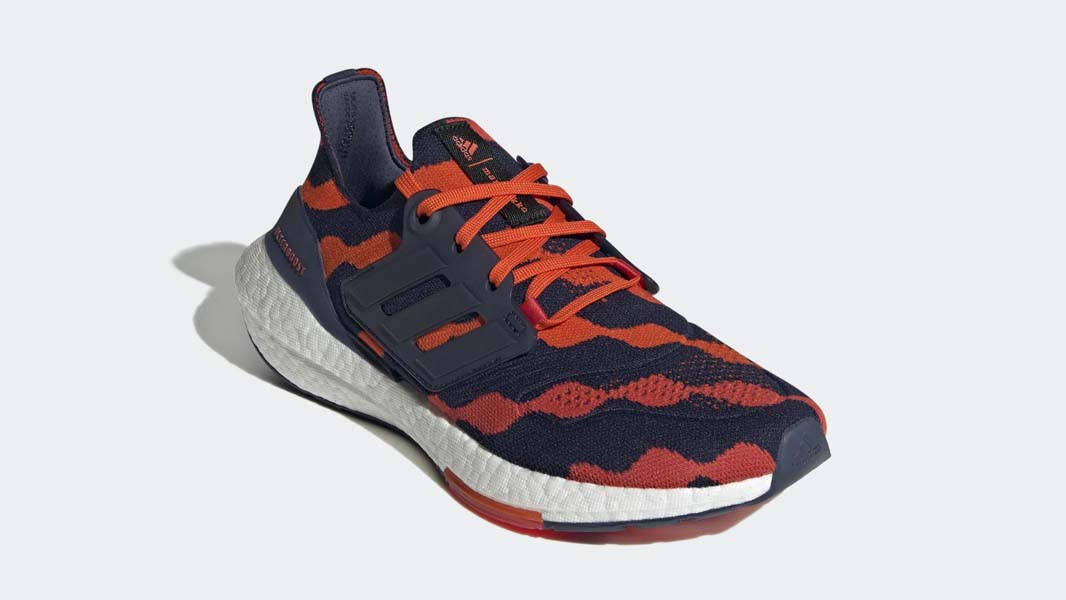 Marimekko x adidas Ultra Boost 22 Lush Red Front