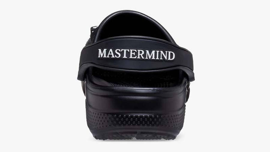 Mastermind Japan x Crocs Classic Clog Black White Back